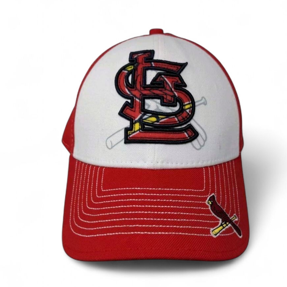 CARDINALS Saint Louis Baseball Cap Red Hat Classic Retro New Era 39Thirty L-XL